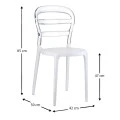 ΒΙΒΙ WHITE/CLEAR TRANSP.ΚΑΡΕΚΛΑ - 32.0051