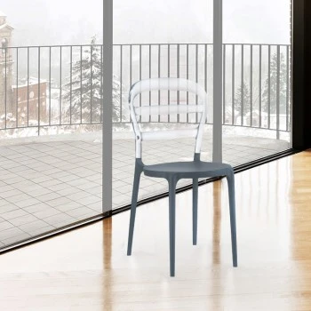 ΒΙΒΙ D.GREY/CLEAR(Σ4)TRANSP.ΚΑΡΕΚΛΑ - 32.0052