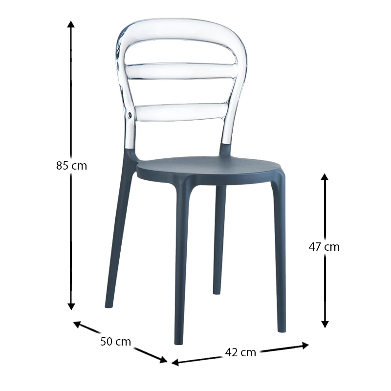 ΒΙΒΙ D.GREY/CLEAR(Σ4)TRANSP.ΚΑΡΕΚΛΑ - 32.0052
