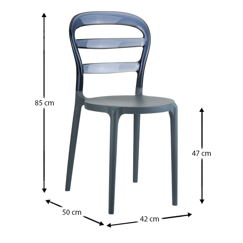 ΒΙΒΙ D.GREY/SMOKE GREY(Σ4)TRANSP.ΚΑΡΕΚΛΑ - 32.0053