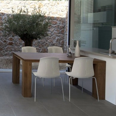 ALLEGRA GLOSSY WHITE ΚΑΡΕΚΛΑ