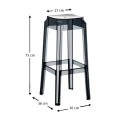 ΦΟΞ BLACK TRANSP.75εκ. ΣΚΑΜΠΟ - 32.0100