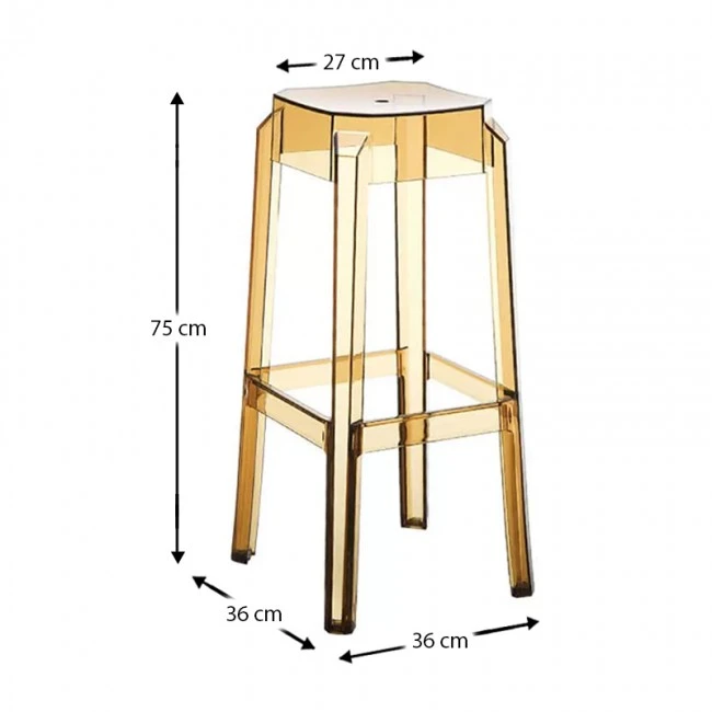 FOX AMBER TRANSP.75εκ. ΣΚΑΜΠΟ