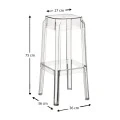 ΦΟΞ CLEAR TRANSP.75εκ. ΣΚΑΜΠΟ - 32.0102