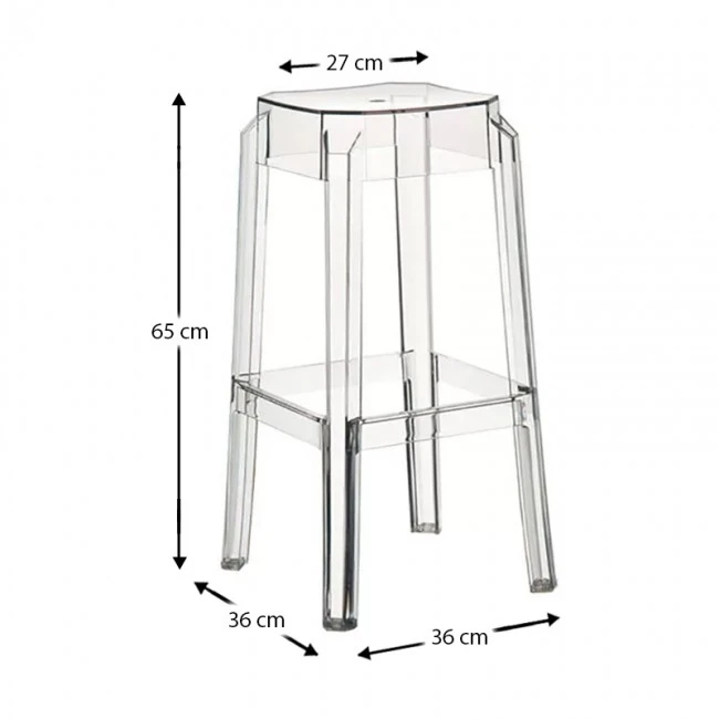 FOX CLEAR TRANSP.65εκ.(Σ2)ΣΚΑΜΠΟ