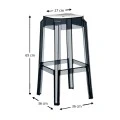 ΦΟΞ BLACK TRANSP.65εκ.(Σ2)ΣΚΑΜΠΟ - 32.0107
