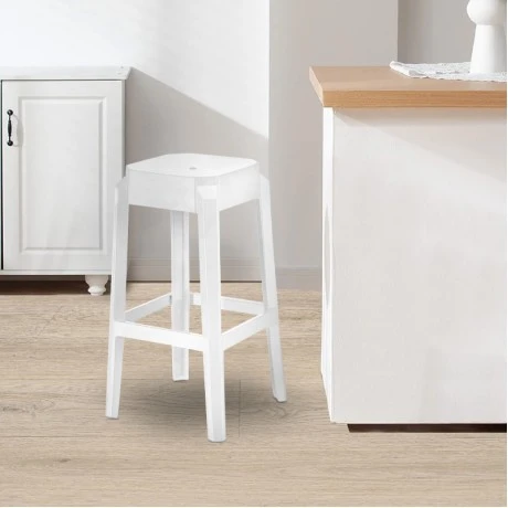 ΦΟΞ GLOSSY WHITE 65εκ.(Σ2)ΣΚΑΜΠΟ - 32.0108