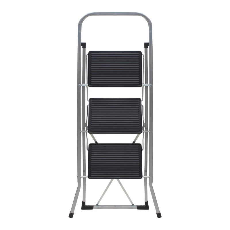 Step stool metal 3 steps 70cm.