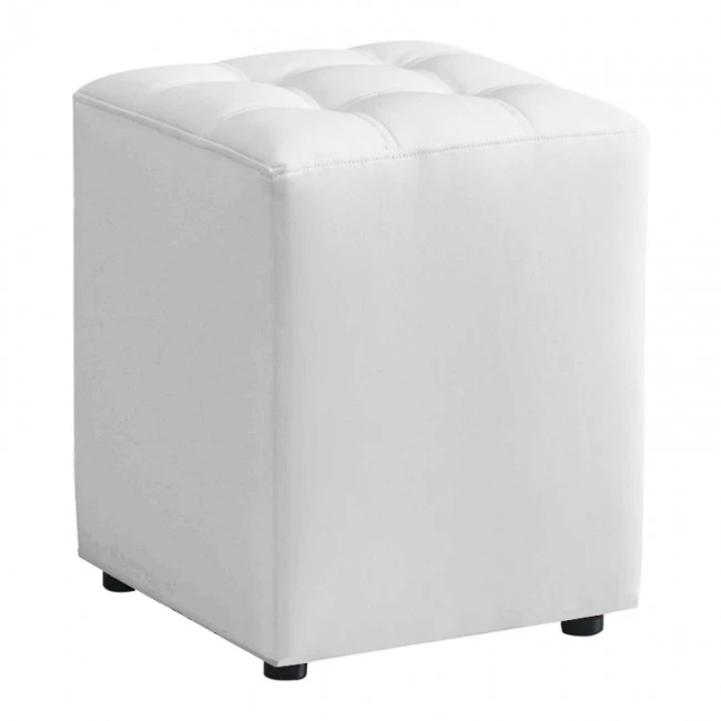 CUBE WHITE PU ΣΚΑΜΠΟ