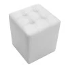 CUBE WHITE PU ΣΚΑΜΠΟ