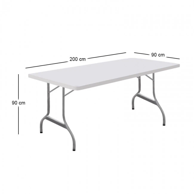 ΚΕΤΕΡΙΝΓΚ 200Χ90Χ74εκ.HDPE ΤΡΑΠΕΖΙ - 41.0120
