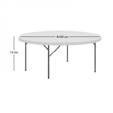 ΚΕΤΕΡΙΝΓΚ Φ180εκ.HDPE ΤΡΑΠΕΖΙ - 41.0180