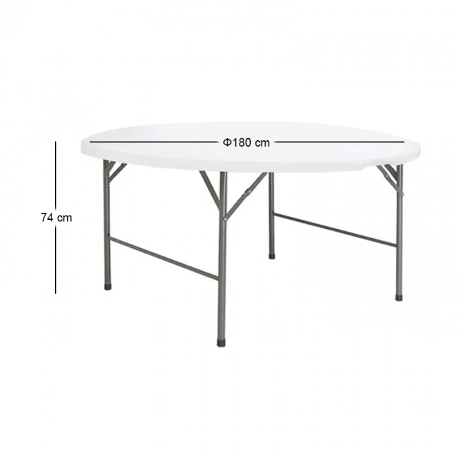 ΚΕΤΕΡΙΝΓΚ ΒΑΛΙΤΣΑ Φ180Χ74εκ.HDPE ΤΡΑΠΕΖΙ