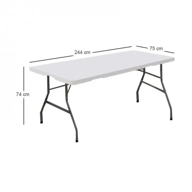 ΚΕΤΕΡΙΝΓΚ ΒΑΛΙΤΣΑ 244Χ75Χ74εκ.HDPE ΤΡΑΠΕΖΙ