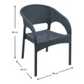 ΠΑΝΑΜΑ DARK GREY ΠΟΛΥΘΡΟΝΑ ΠΟΛ/ΝΙΟΥ - 53.0008