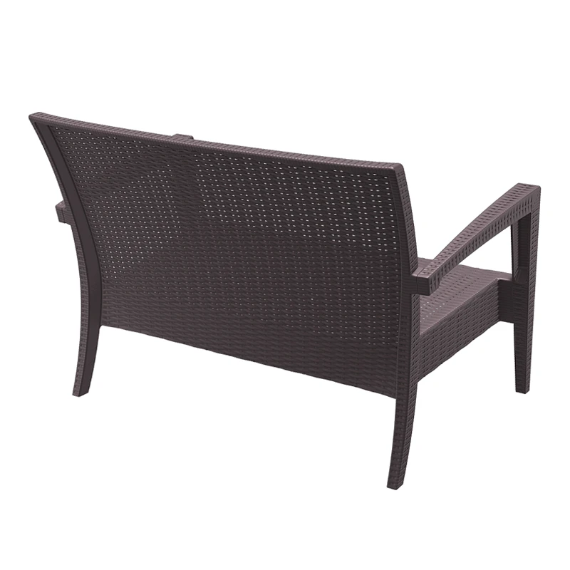 ΜΑΙΑΜΙ BROWN ΚΑΝΑΠΕΣ 128Χ77Χ89εκ. ΠΟΛ/ΝΙΟΥ - 53.0030
