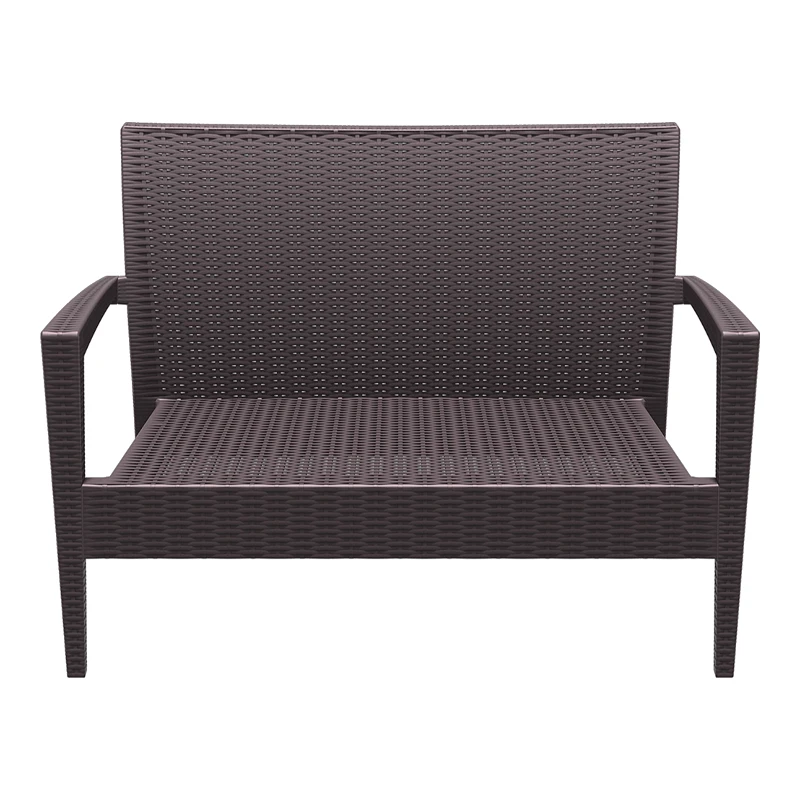 ΜΑΙΑΜΙ BROWN ΚΑΝΑΠΕΣ 128Χ77Χ89εκ. ΠΟΛ/ΝΙΟΥ - 53.0030