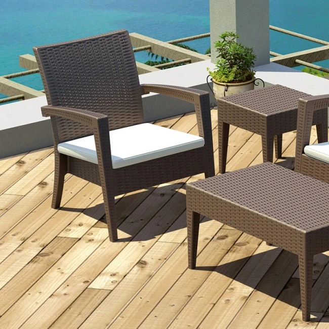 ΜΑΙΑΜΙ BROWN ΠΟΛΥΘΡΟΝΑ 72Χ76Χ89εκ. ΠΟΛ/ΝΙΟΥ - 53.0032