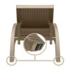ΦΙΤΖΙ ΞΑΠΛΩΣΤΡΑ DOVE GREY ΠΟΛ/ΝΙΟΥ - 53.0041