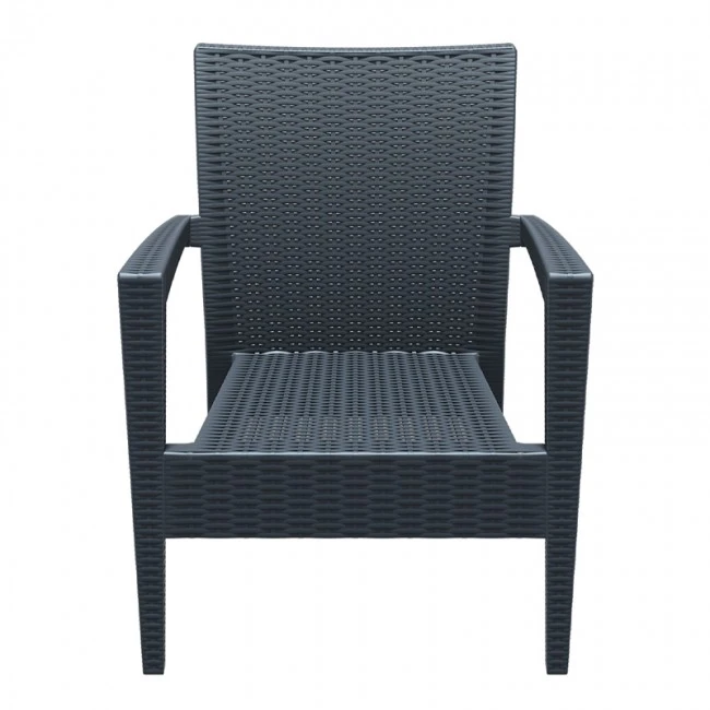 ΜΑΙΑΜΙ DARK GREY ΠΟΛΥΘΡΟΝΑ 72Χ76Χ89εκ. ΠΟΛ/ΝΙΟΥ - 53.0053