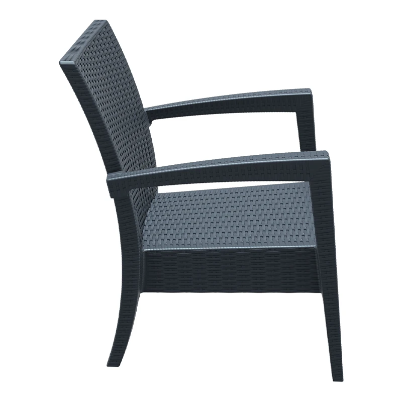 ΜΑΙΑΜΙ DARK GREY ΠΟΛΥΘΡΟΝΑ 72Χ76Χ89εκ. ΠΟΛ/ΝΙΟΥ - 53.0053