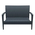 ΜΑΙΑΜΙ DARK GREY ΚΑΝΑΠΕΣ 128Χ77Χ89εκ. ΠΟΛ/ΝΙΟΥ - 53.0054