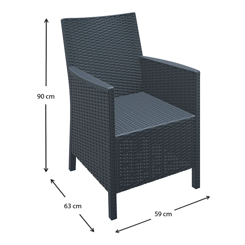 ΚΑΛΙΦΟΡΝΙΑ(Σ2)DARK GREY ΠΟΛΥΘΡΟΝΑ ΠΟΛ/ΝΙΟΥ - 53.0070