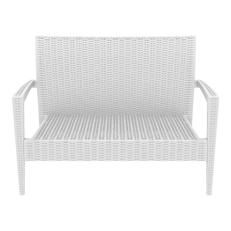 ΜΑΙΑΜΙ WHITE ΚΑΝΑΠΕΣ 128Χ77Χ89εκ. ΠΟΛ/ΝΙΟΥ - 53.0080