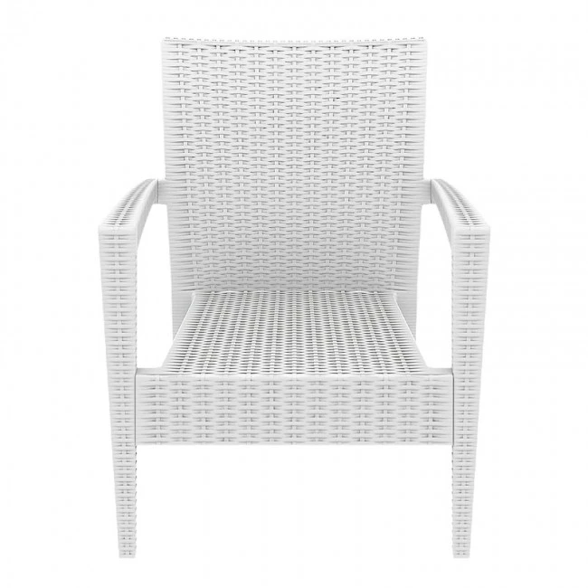 ΜΑΙΑΜΙ WHITE ΠΟΛΥΘΡΟΝΑ 72Χ76Χ89εκ. ΠΟΛ/ΝΙΟΥ - 53.0082