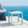 Τραπεζάκι ρητίνης σε λευκό χρώμα 45x45x45 εκ. OCEAN SIESTA