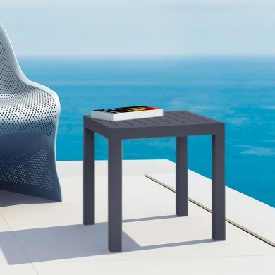 ΟΣΕΑΝ DARK GREY ΤΡΑΠΕΖΙ 45Χ45Χ45εκ. ΠΟΛ/ΝΙΟΥ - 53.0107