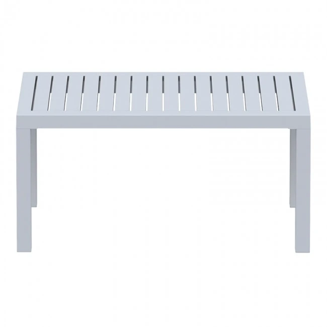 OCEAN SILVER GREY ΤΡΑΠΕΖΙ 90Χ45εκ. ΠΟΛ/ΝΙΟΥ