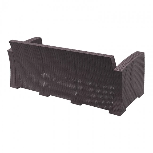 ΜΟΝΑΚΟ BROWN 3ΘΕΣΙΟΣ ΚΑΝΑΠΕΣ ΠΟΛ/ΝΙΟΥ - 53.0142