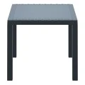 ΟΡΛΑΝΤΟ 80Χ80Χ75εκ. DARK GREY ΤΡΑΠΕΖΙ ΠΟΛ/ΝΙΟΥ - 53.0205