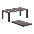 ΒΕΓΚΑΣ BROWN 100X100/140εκ. ΕΠΕΚΤ.ΤΡΑΠΕΖΙ - 53.0232