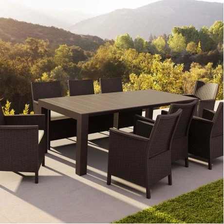 ΒΕΓΚΑΣ BROWN 100X180/220εκ. ΕΠΕΚΤ.ΤΡΑΠΕΖΙ - 53.0235