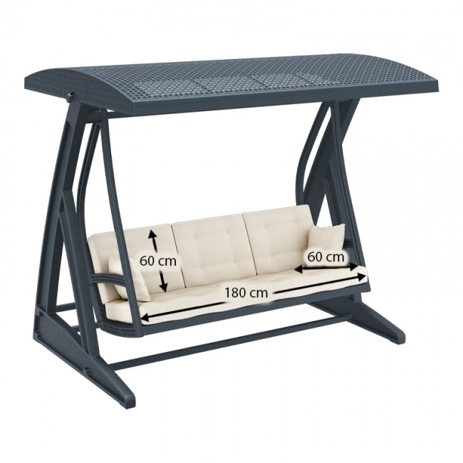 HAWAII ΚΟΥΝΙΑ DARK GREY ΠΟΛ/ΝΙΟΥ