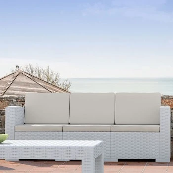 ΜΟΝΑΚΟ WHITE 3ΘΕΣ.ΚΑΝΑΠΕΣ ΜΕ ΜΑΞ. ΠΟΛ/ΝΙΟΥ - 53.0813