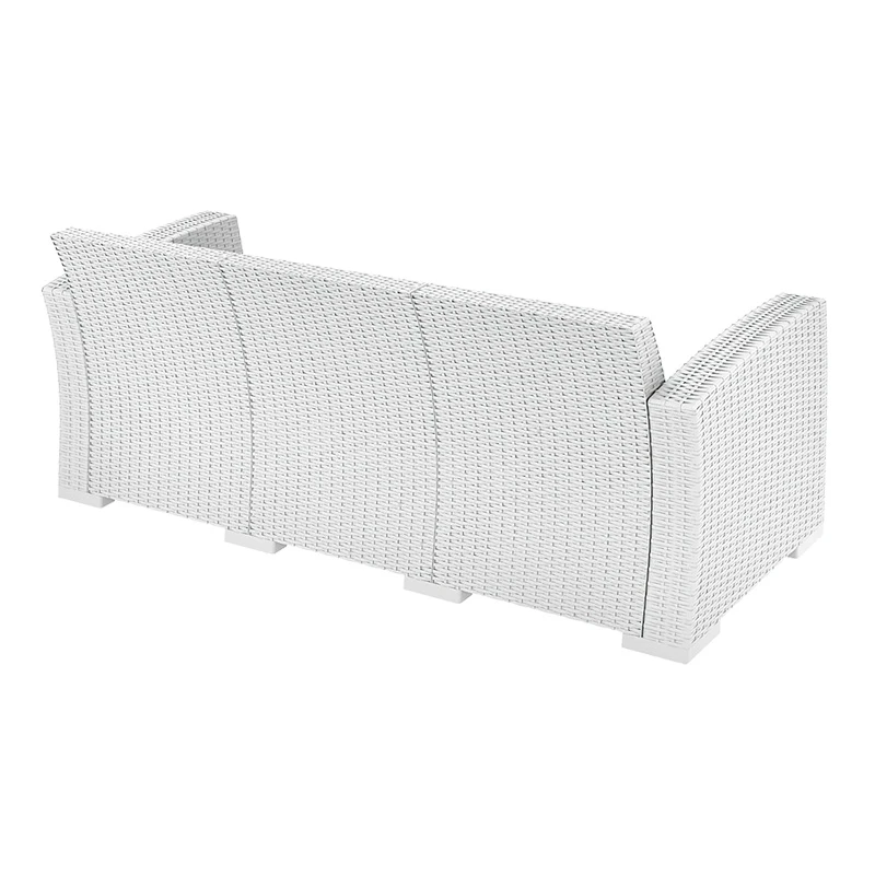 ΜΟΝΑΚΟ WHITE 3ΘΕΣ.ΚΑΝΑΠΕΣ ΜΕ ΜΑΞ. ΠΟΛ/ΝΙΟΥ - 53.0813