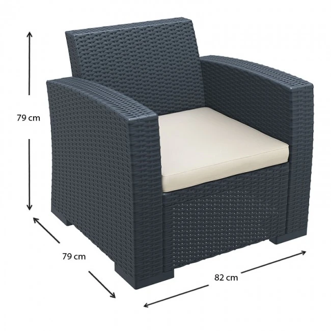 ΜΟΝΑΚΟ DARK GREY ΠΟΛΥΘΡΟΝΑ ΜΕ ΜΑΞ. ΠΟΛ/ΝΙΟΥ - 53.0818