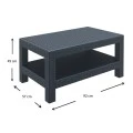 ΜΟΝΑΚΟ DARK GREY ΣΕΤ 2ΘΕΣ.ΚΑΝΑΠΕ ΜΕ ΜΑΞ. ΠΟΛ/ΝΙΟΥ - 53.0821