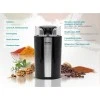 Μύλος άλεσης καφέ BRN-0094 Bruno 200W χρώμα  inox - μαύρο