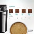 Coffee grinder BRN-0094 Bruno 200W color inox - black