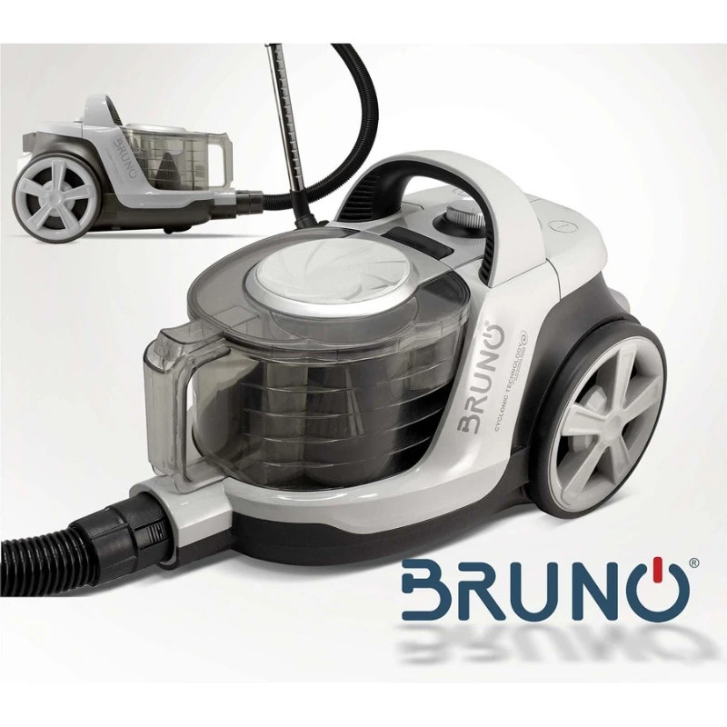 Vacuum cleaner BRN-0137 Bruno 800W 3lt cyclonic color white