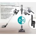 Vacuum cleaner rechargeable 2 in 1 BRN-0160 Bruno 200W color silver