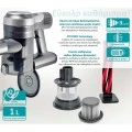 Vacuum cleaner rechargeable 2 in 1 BRN-0160 Bruno 200W color silver