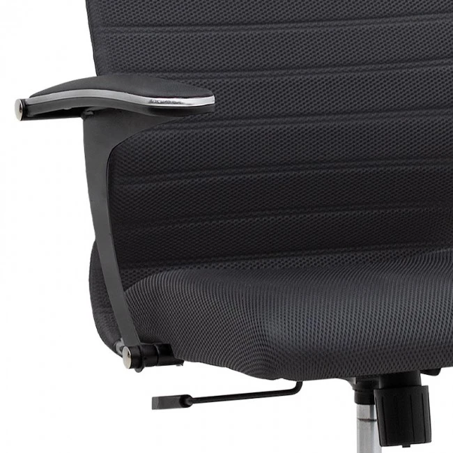 Melani Megapap office chair with double Mesh fabric in black color 66,5x70x102/112cm.