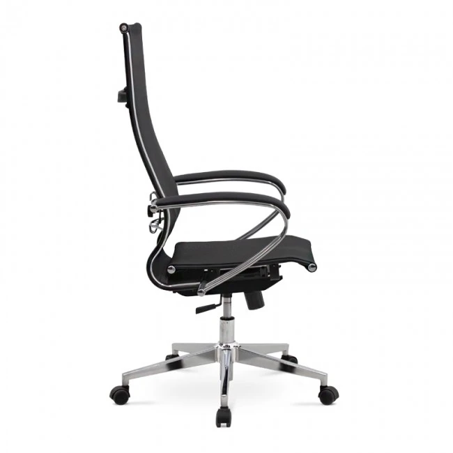 Berta Megapap ergonomic office chair with Mesh fabric in black 66,5x70x113,3/131cm.