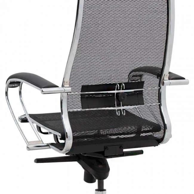 Samurai-2 Megapap ergonomic office chair with Mesh fabric in black 70x70x124/134cm.
