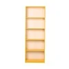 Max Megapap bookcase in yellow color 58x23x170cm.